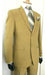 Men’s 2-Button Camel Khaki Single Breasted Suit