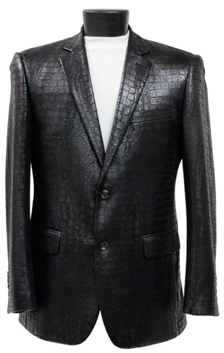 Mens Blazer - Alligator Sport Coat - Crocodile Sport Jacket main image 1