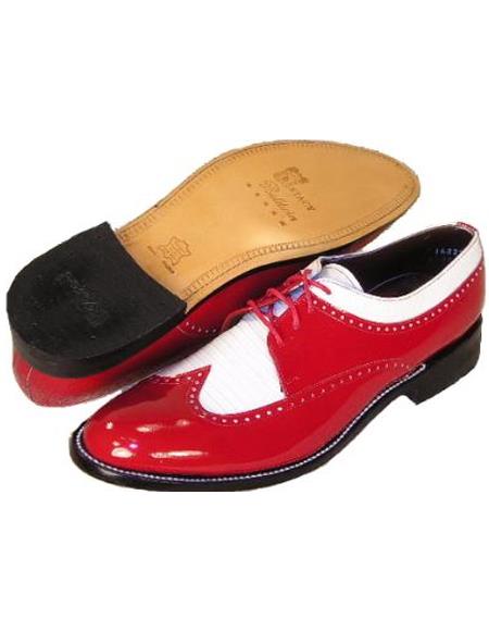 Mens Stacy Baldwin Spectator Red ~ White