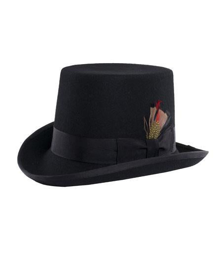 Mens Victorian Top Hat