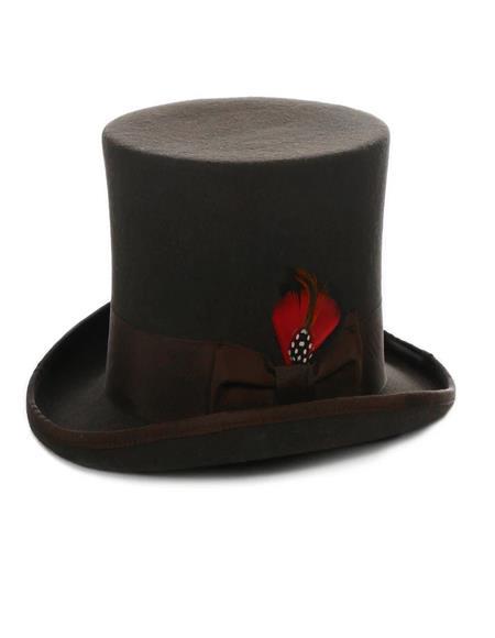 Mens Victorian Top Hat