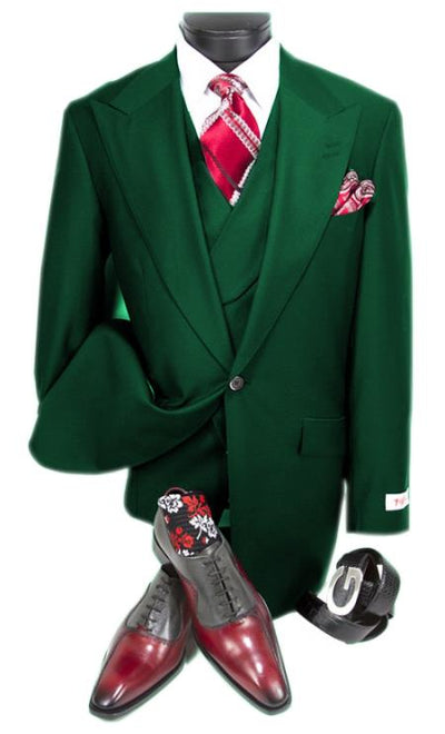 Suits With Pleated Pants