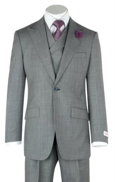 Mens Gray Vest And Pants Set