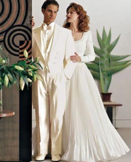 Ivory Victorian Tuxedo