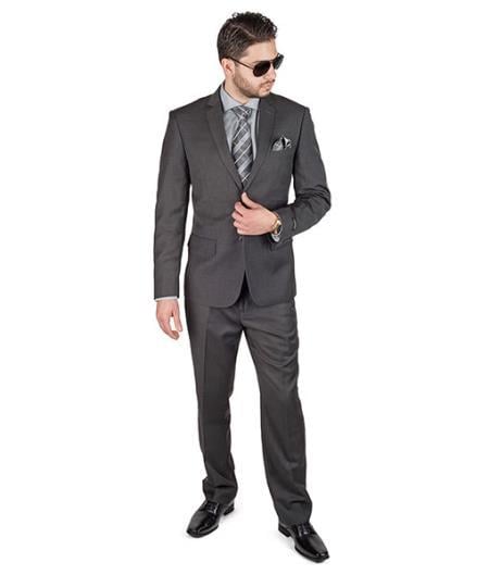 34 Short Slim Suit - 34s Suit