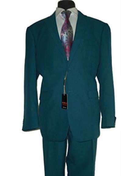 Teal Suit - Dark Teal Suit - Teal Blue Suit