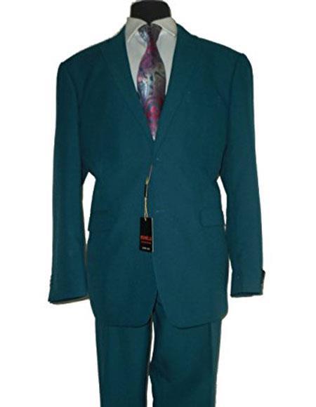 Teal Suit - Dark Teal Suit - Teal Blue Suit