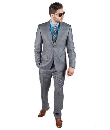 34 Short Slim Suit - 34s Suit