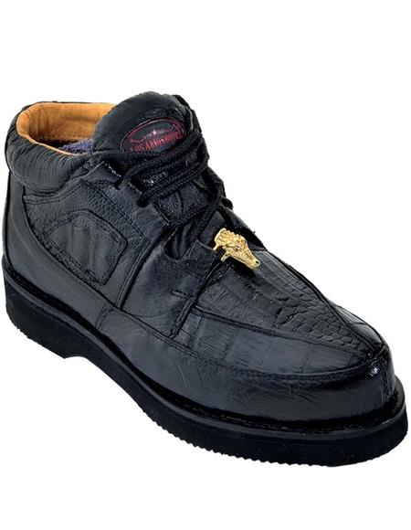Zapato para Hombre Piel CaimÃ¡n y Avestruz