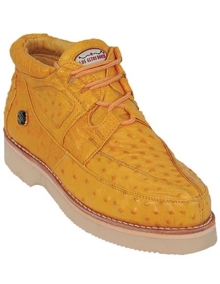 Zapatos para Hombre de Piel de Avestruz Completa Original Calidad Premium