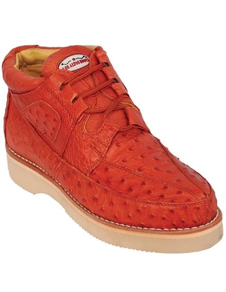 Zapato para Hombre de Piel de Avestruz Original Premium