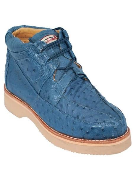 Zapato para Hombre de Piel de Avestruz Completo Original Calidad Premium