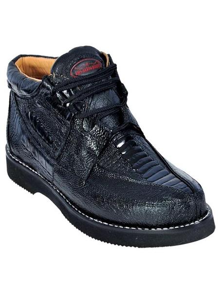Zapato para Hombre de Piel de Pata de Avestruz Original Premium