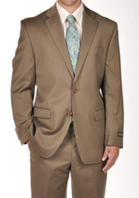 Suits For Big Belly Solid Gray main image 0