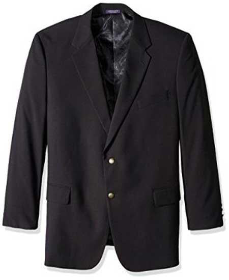 Suits For Big Belly Black
