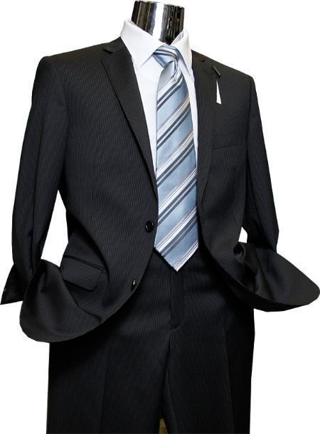 Suits For Big Belly Black