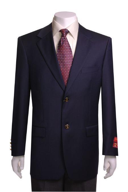Suits For Big Belly Navy