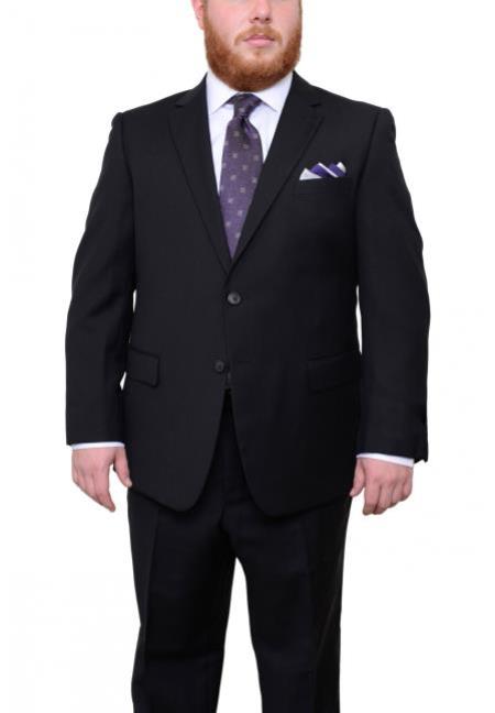 Suits For Big Belly Black