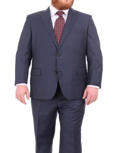 Suits For Big Belly Blue