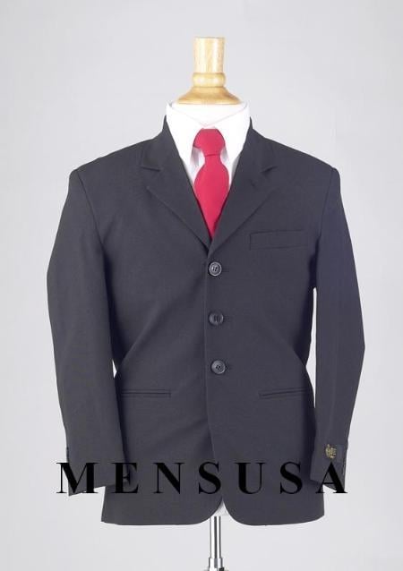 Toddler Navy Blue Suit - Boys Navy Blue Suit - Kids Navy Blue Suit