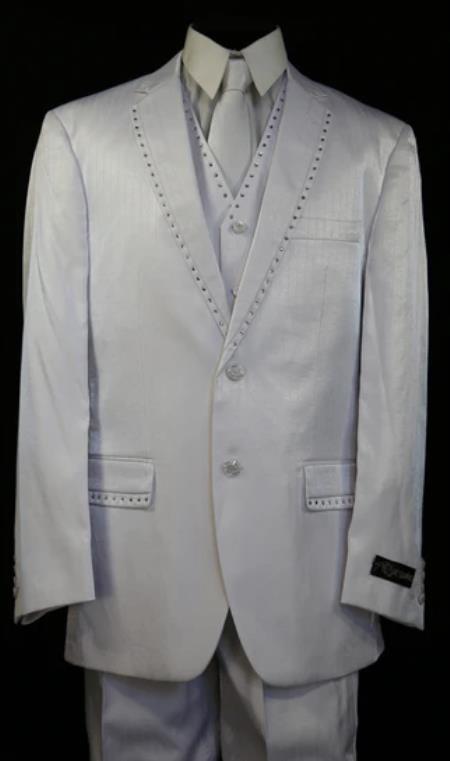 Mens Shiny Suit - Flashy Fashion Suit With Perfect for Wedding and Prom 2026