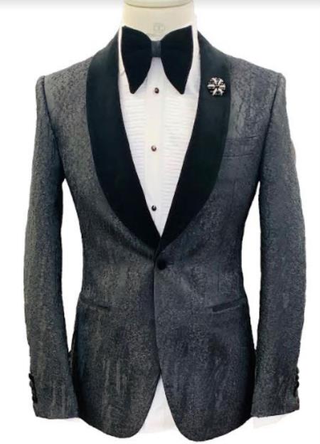 Mens Blazers Black