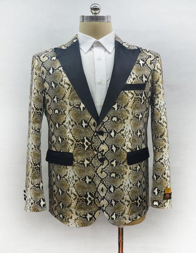 Snakeskin Blazer