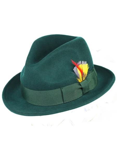 Mens Hat in Green
