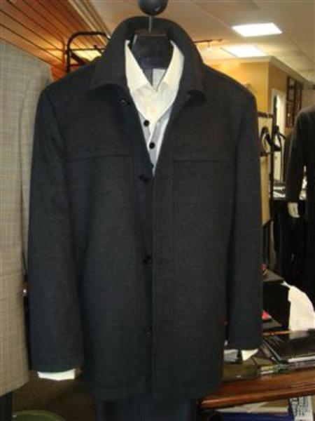 Mens Overcoat - Topcoat - Color Overcoat