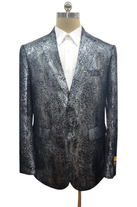 Mens Exotic Print Jackets