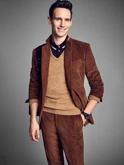 Brown Corduroy Blazer