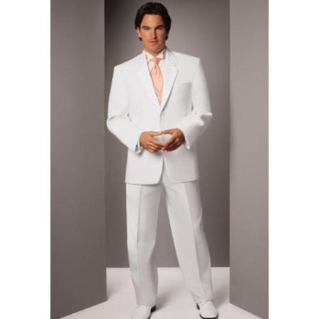 White Groom Tuxedo