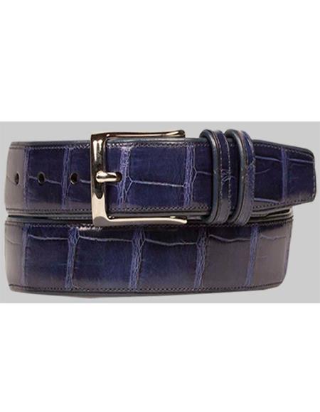Genuine Alligator Mens Jeans Belt - Mezlan Brand