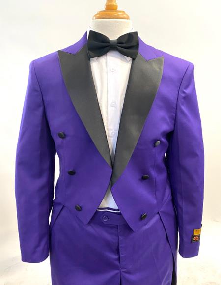 Mardi Gras Outfits For Men - Purple ~ Black