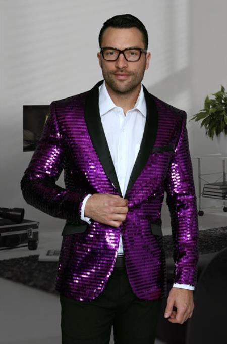 Mardi Gras Outfits For Men - Yellow ~ Black main image 0