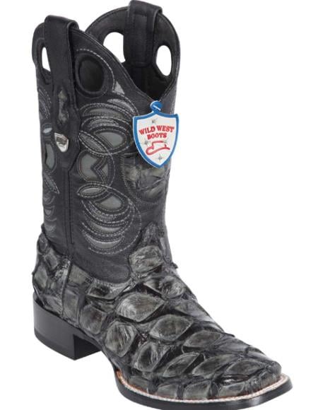 Botas De Pescado - Gris Brilloso