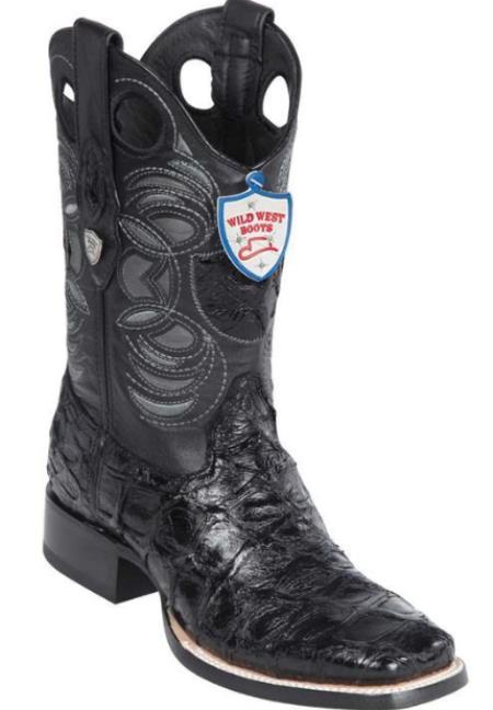 Botas De Pescado - Negro Brilloso