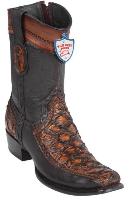 Botas De Pescado - Cognac Rustico