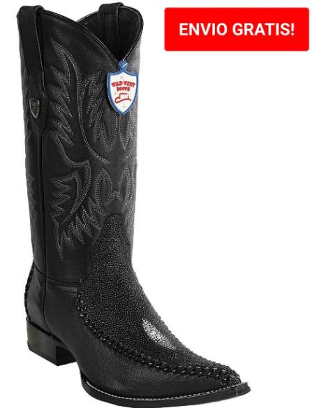 Botas De Mantarraya - Negro