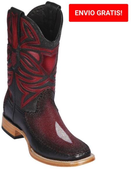 Botas De Mantarraya - Vino difuminado