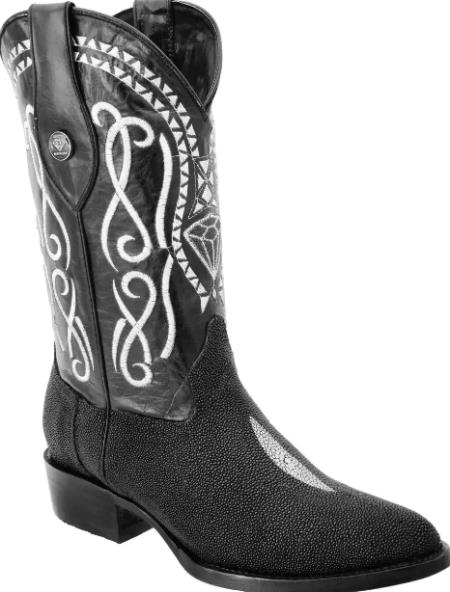 Botas De Mantarraya - Negro