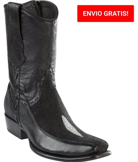 Botas De Mantarraya - Negro