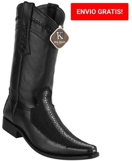 Botas De Mantarraya - Negro
