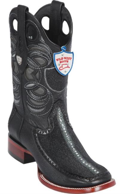 Botas De Mantarraya - Negro