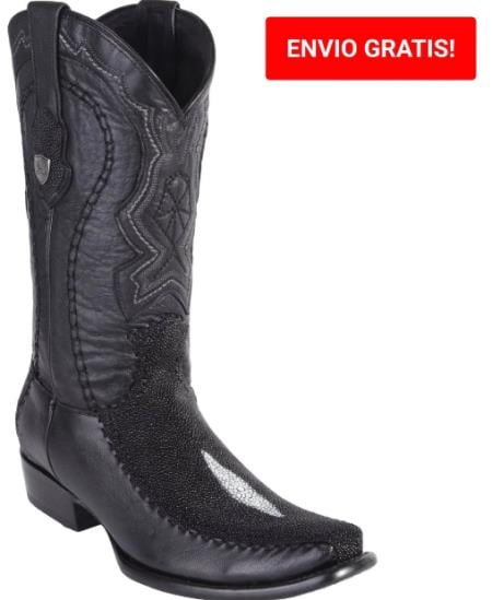 Botas De Mantarraya - Negro