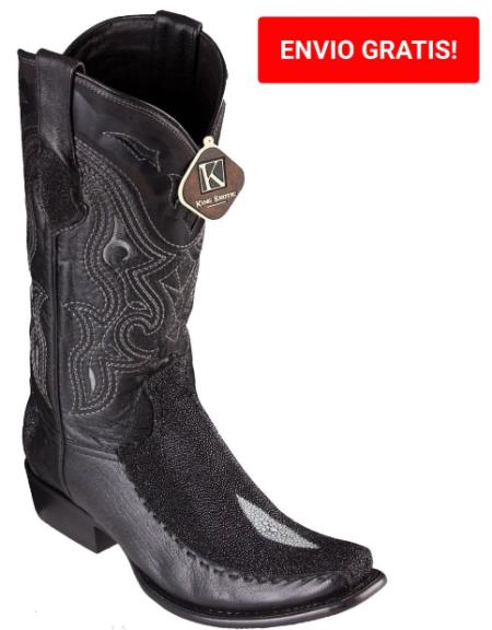 Botas De Mantarraya - Negro