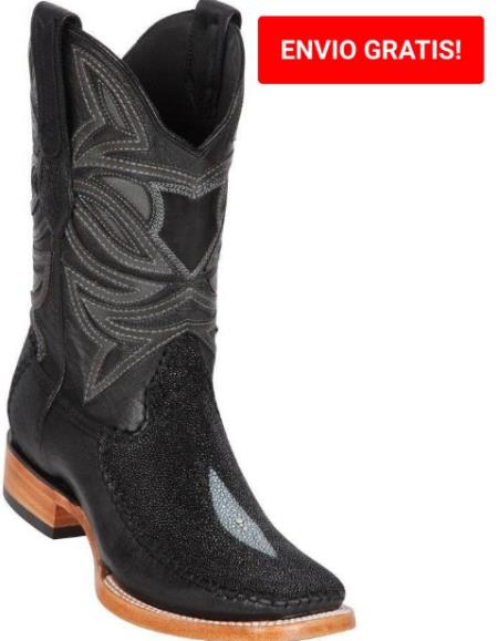 Botas De Mantarraya - Negro