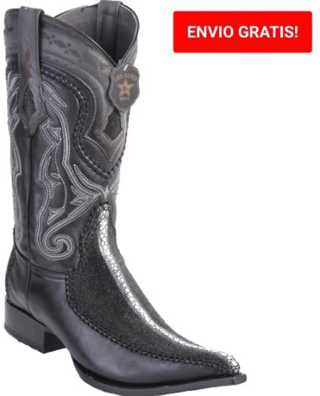 Botas De Mantarraya - Negro