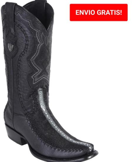 Botas De Mantarraya - Negro