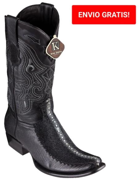 Botas De Mantarraya - Negro